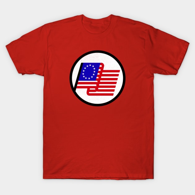 USA 1777 - Original Betsy Ross T-Shirt by LocalZonly